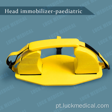 Dispositivo imobilizador de cabeça pediátrica para o suporte da cabeça infantil